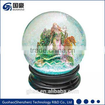 Cheap Water snow globe ball mermaid snowdome souvenir gift