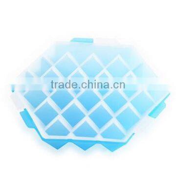 Crystal Shape Plastic Ice Mold With Cover photo-5