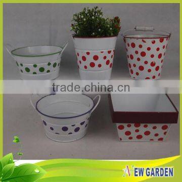 Professional Supplier Reasonable Price Metal Plant Pots Wholesale