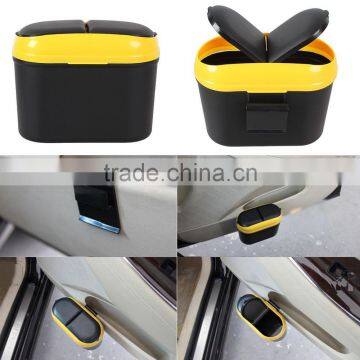 Car Trash Mini Cup Box Can Car Garbage Bin Dust Rubbish Box Car Car Trash Garbage Can Wastebin A0270 photo-2