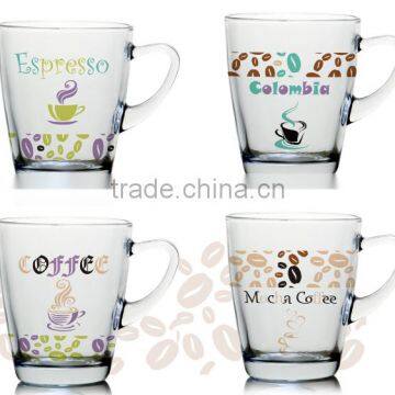 9oz 10OZ Irish Glass Coffee Mug Drinking Glass Cup Set photo-4