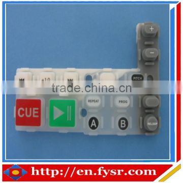 Goood Quality OEM silicone rubber press keypad