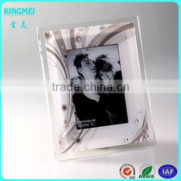 KM-JP94 Round Acrylic Photo Frame, Football Shape Acrylic Photo Frame photo-4