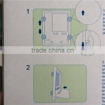 Cosmetic Mirror Makeup Mirror Bathroom Mirror With Sucker and Shelf photo-4