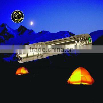 New Concept Multifunction Outdoor Survival Tactical Aluminum Torch with LED lamp