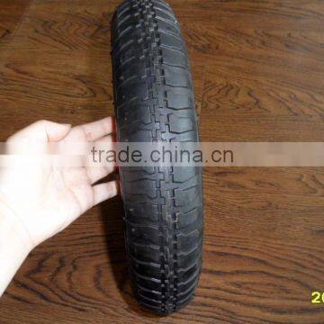 Size 13x3 Wheel Top Quality Rubber Wheel With Steel Rim 13*3 photo-3