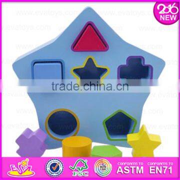 2016 Wholesale Multi-function Toy Wooden Baby Shape Sorter W12D013 photo-4