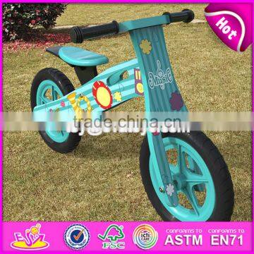 2017 New Design Original Work Children Wooden Balance Bikes for Boys W16C178 photo-5