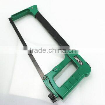 High quality aluminum body & TPR handle hacksaw frame for woodworking man