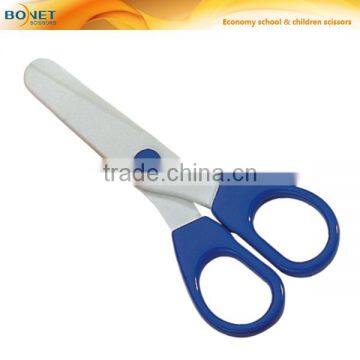 S71037 5" New full plastic security kids scissors