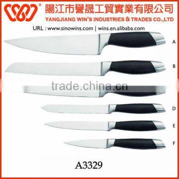 A3332 5Pcs High Quality Stainless Steel Kitchen Knife Set photo-5