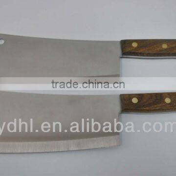 stainless steel chopping knife