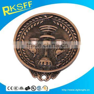 High Quality Promotional Plating Billiards Metal Medal photo-4