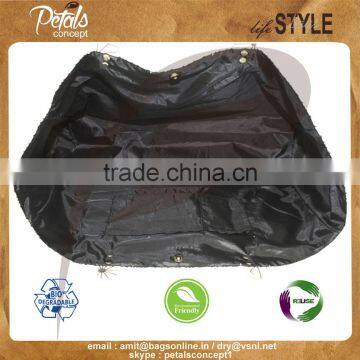 Canvas Tote Bag With Japanese Culture Floral Print photo-5