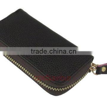 Genuine Leather 6+1 Key Chain Holder Case Pouch Wallet