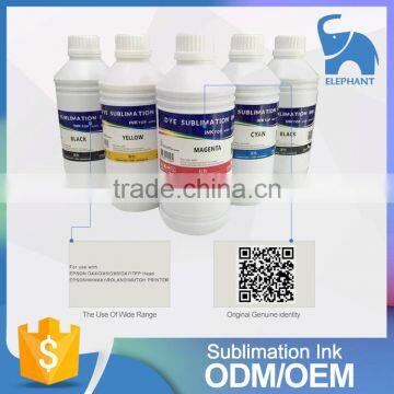 China dye sublimation printer ink manufacturer sublimation transfer ink
