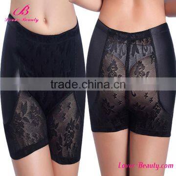 High quality black sexy shapewear lace panty for women