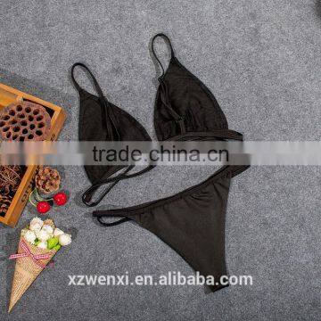 Wholesale 2017 New Design Sexy Swimwear Bathing Suits Xxx Hot Sex Bikini Women Beachwear OEM Bralettes photo-4