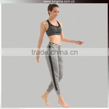 Latest Fashion Customized Gym Fitness Activewear Mesh Support Strappy Sports Bra photo-6