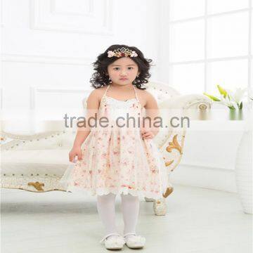 Fashion Dress Kids Party Dress Baby Girl Cotton American Style Dress photo-3