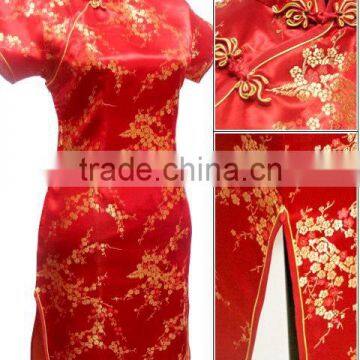 modern short cheongsam qipao