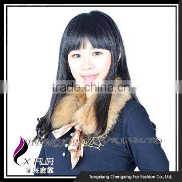 Collar-R6 Cheap Price 2016 Lady Scarf Genuine Raccoon Fur Collar For Coat photo-3