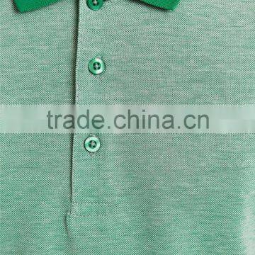 Custom Green Plain Polo Shirt Cheap Uniform Dri Fit Mens Wholesale Shirt photo-4