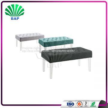 Современная мебель для спален Цветной скамеечник Уникальный угловой диван-кровать Концевой скамеечник photo-2