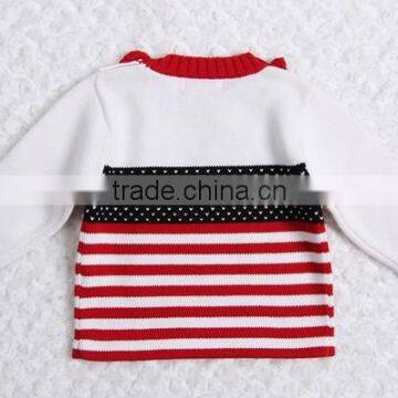 Baby Girls Stripe Knitted Pullover Sweater photo-5