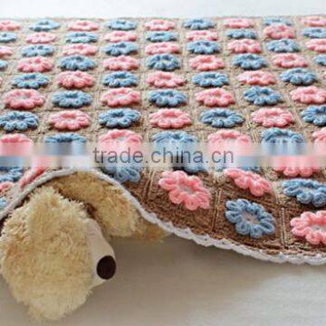 2017 New Fashion Wholesale Handmade Crochet Baby Blanket photo-3