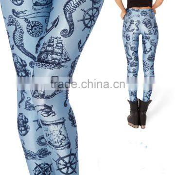 2017 colorful sublimation leggings for women fitness wear yoga pants and leggings for active wear