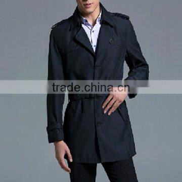2015 Hot Sell Wholesale Spring Black Parka Men's Jacket photo-4