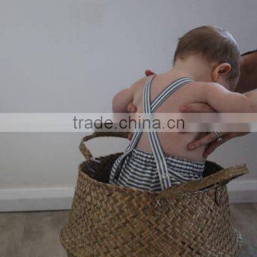 Newborn Baby Striped Romper Infant Toddlers Cute Romper photo-4