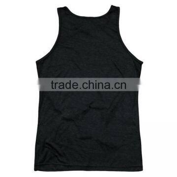 Wholesale 3d Design Mens Fitness 100 Polyester All Over Sublimation Tank Top photo-4