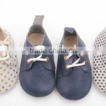 Cheap Fashion Wholesale Genuine Leather Baby Oxford Shoes photo-2