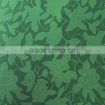 Wholesale good quality home textile, leaf design woven fabric