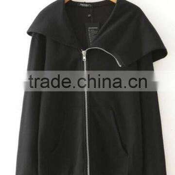 Runwaylover EY1057C Hot Sell 100% Cotton Women's Fashion Hoodies Drawstring Hood Wholesale Women Plain Hoodies