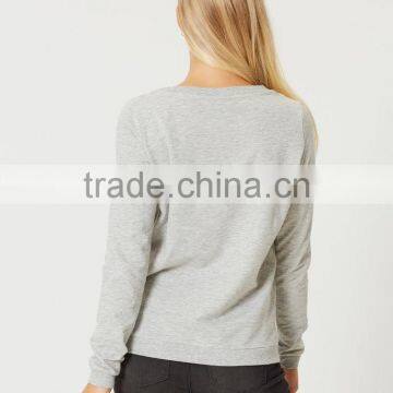 Women Super Soft Organic Cotton Fabrication Sweatshirts Without Hood photo-5
