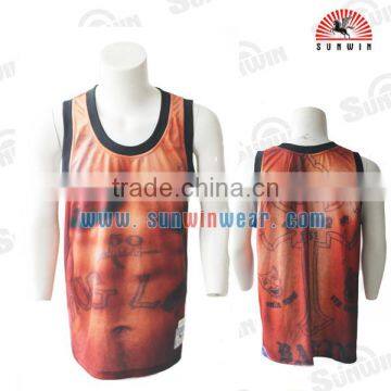 2016 Best Basketball Jersey Design With Customized Logos photo-2