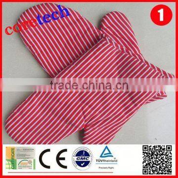 Hot Sale Heatproof Silver Coating Oven Mitt Factory photo-3