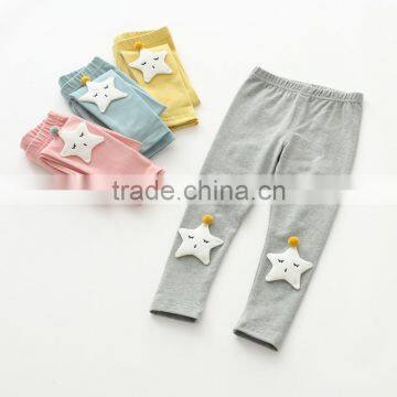 Wholesale High Quality Cotton Spring Casual Girl Solid Leggings photo-2