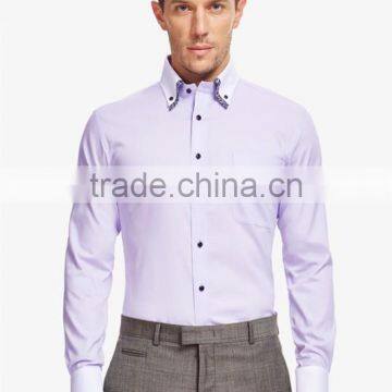 Latest Shirt Designs for Men Double Collar Italian Men Shirt photo-3