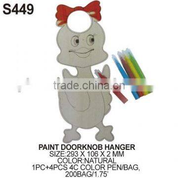 DIY Creative Door Hanger Tag, Door Knob Memo Hanger