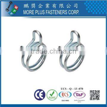 Made in Taiwan Stainless Steel DIY Hose Clamp Double Wire Spring Hose Clamp photo-4