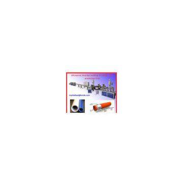 Overlap welding Al-plastic pipe machine