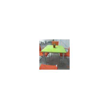 solid surface corian dining table and chair