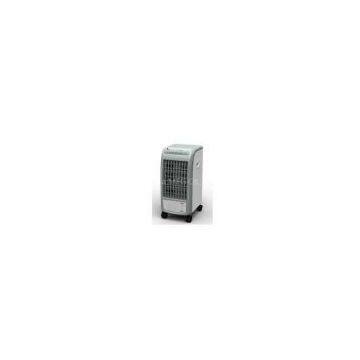 Moving air cooler fan with LED display