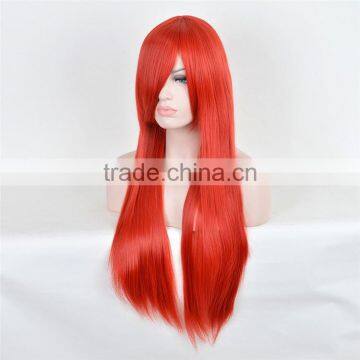 High Quality Red Long Straight Wig Cosplay Wig,long Silver Cosplay Wigs photo-2