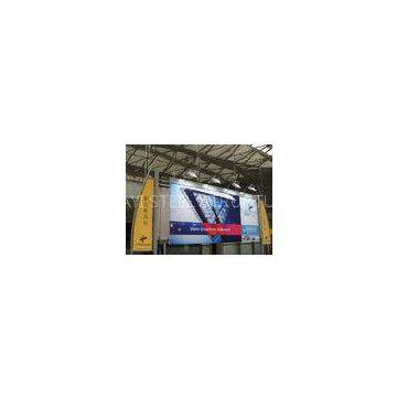 Q235 Steel Square Gantry Advertising Billboard , Modular Components