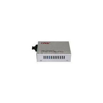 Anti lightning PoE Media Converter , 10 / 100 / 1000M fast ethernet media converters